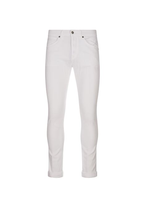 George Skinny Jeans In White Bull Denim DONDUP | UP232-BS0030 PTD000